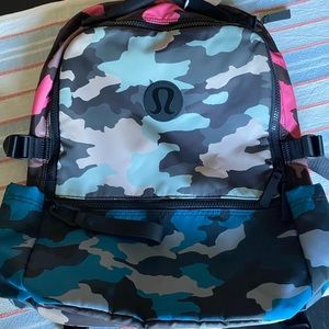 Lululemon New Crew 22L rainbow camo backpack